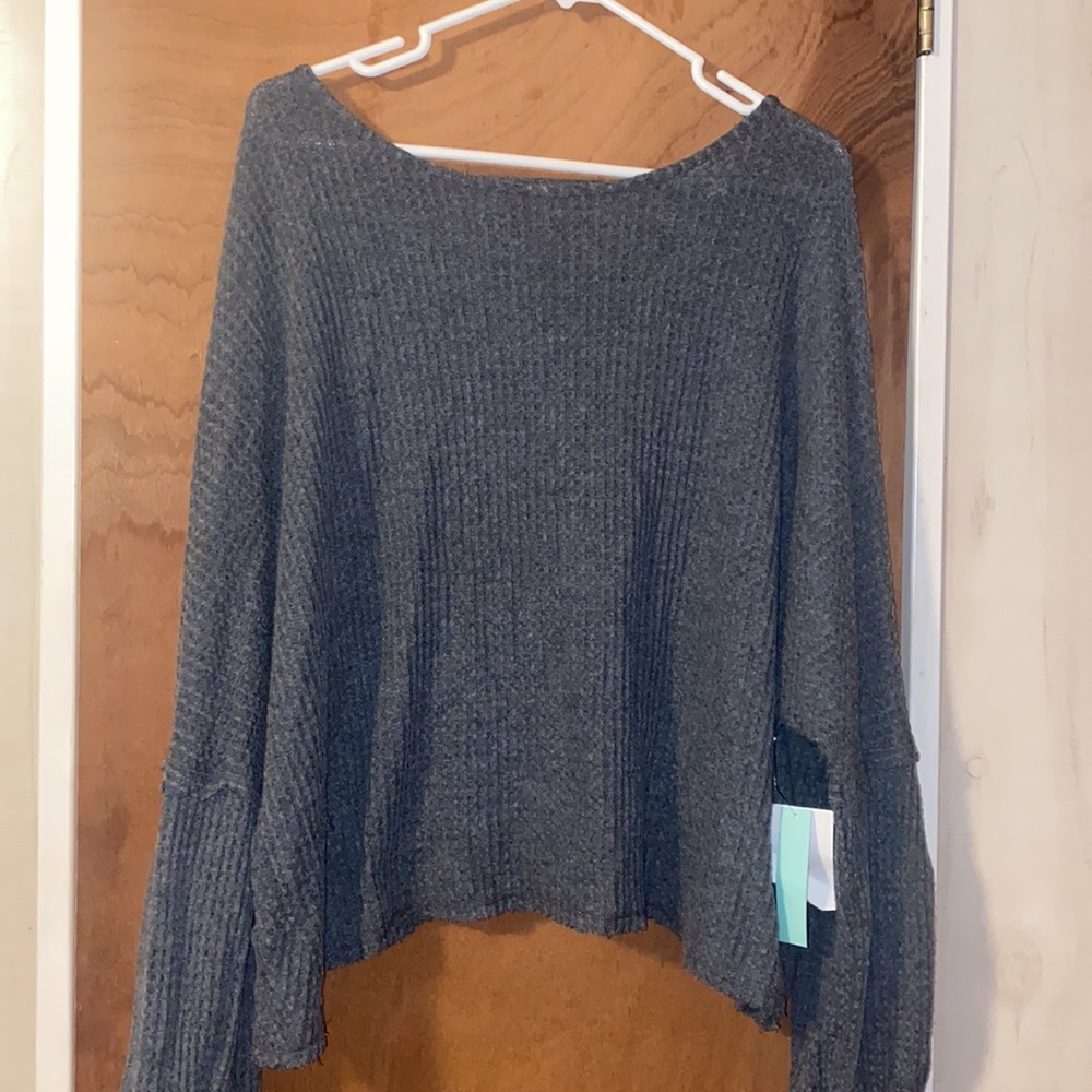 Grey Long Sleeve Shirt